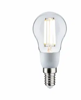LED žárovky PAULMANN Eco-Line Filament 230V LED kapka E14 1ks-sada 100mm 2,5W 4000K čirá