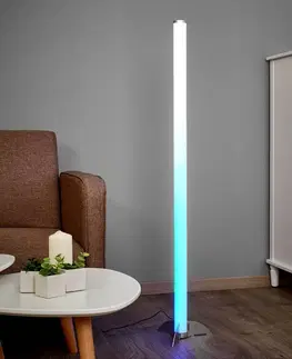 Stojací lampy Globo Efektní LED stojací lampa Ilani RGB