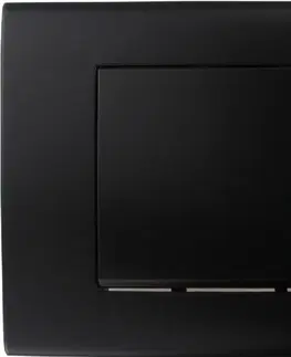 Záchody MEXEN Fenix01 černá tlačítka flush /kompatibilní s Geberit Sigma UP300 a UP320/ 600103