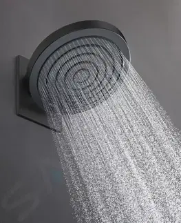Sprchy a sprchové panely HANSGROHE Pulsify S Hlavová sprcha 260 s připojením, 2 proudy, EcoSmart, matná černá 24151670