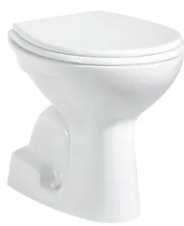 Záchody SAPHO WC mísa stojící, 36x54cm, spodní odpad, bílá TP340