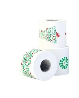 WC štětky Renova 3vrstvý toaletní papír Vánoční edice, 4 ks