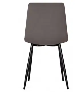 Židle Hector Jídelní židle Hesta tmavě šedá