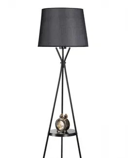 Svítidla Opviq Stojací lampa Venedik 165 cm černá