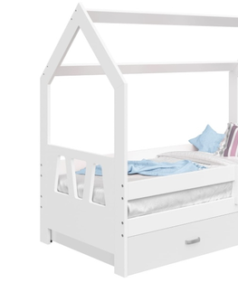 Postele Dětská postel SPECIOSA D3A 80x160, bílá