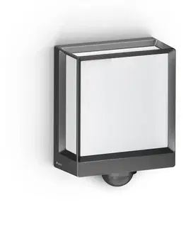 Venkovní nástěnná svítidla s čidlem pohybu STEINEL STEINEL L40 SC LED venkovní světlo senzor antracit