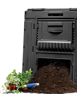 Kompostéry KETER Zahradní E-kompostér bez podstavce | antracit 470L