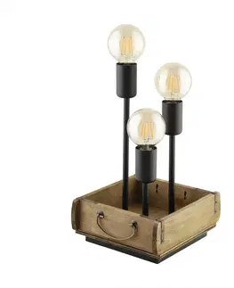 Industriální stolní lampy EGLO Stolní svítidlo WOOTTON 43594