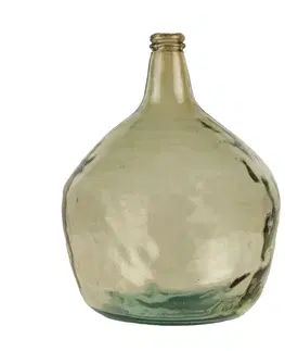 Dekorativní vázy Jantarová skleněná váza z recyklovaného skla 16 L - Ø32*42cm Mars & More AGGGFT16