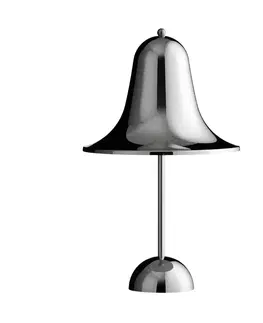 Stolní lampy Verpan Přenosná stolní LED lampa VERPAN Pantop, chromová barva