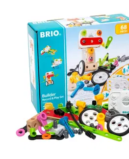 Hračky stavebnice BRIO - Builder - stavebnice s nahráváním zvuku