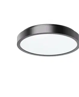 Svítidla Rabalux 71252 koupelnové stropní LED svítidlo Samira 25 cm, černá