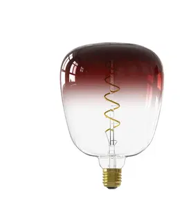 Stmívatelné LED žárovky Calex Calex Kiruna LED žárovka E27 5W filament červená