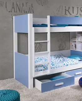 Postele ArtBed Dětská patrová postel GASPAR Provedení: Borovice přírodní