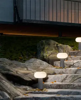 Solární lampy s pohybovým čidlem Newgarden Newgarden Pepita LED světlo na soklu, hybridní