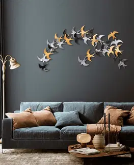 Nástěnné dekorace Kovová nástěnná dekorace BIRDS