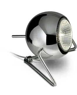 Stolní lampy Fabbian Fabbian Beluga Steel Chrom-Stolní lampa, Ø 9 cm