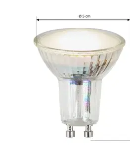 LED žárovky Arcchio LED reflektor GU10 3,4W 3 000K 120° sklo