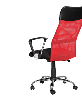 Kancelářské židle Kancelářské křeslo THORENS, červená barva