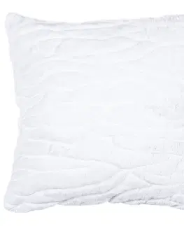 Povlečení BO-MA Povlak na polštářek Clara bílá, 45 x 45 cm