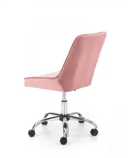 Kancelářské židle HALMAR Kancelářská židle Rinno růžová