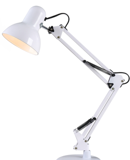 Lampičky Stolní lampa SANDY L2830 bílá, včetně LED žárovky S2571, 8W