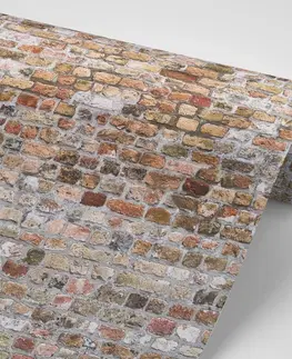 Tapety s imitací cihly, kamene a betonu Fototapeta výsostná cihla