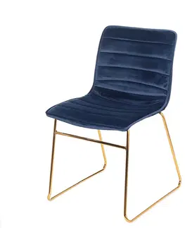 Židle Čalouněná židle Milo Navy