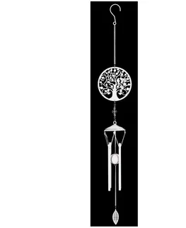 Bytové dekorace Zvonkohra kovová Strom života, 13 x 40 x 8 cm