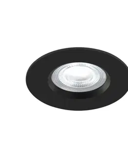 Inteligentní zapuštěná světla Nordlux LED podhledové světlo Don Smart, sada 3ks, černá