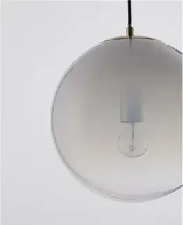 Křišťálové lustry NOVA LUCE závěsné svítidlo JIAN mosazný zlatý kov a bílé sklo s přechody E27 1x12W 230V IP20 bez žárovky 9028836