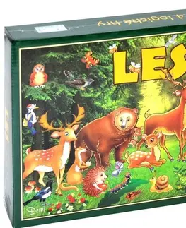 Hračky společenské hry WIKY - Les - společenská hra