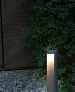 Stojací svítidla FARO CHANDRA sloupková lampa, tmavě šedá