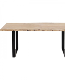 Stoly z masivu KARE Design Stůl Harmony 180×90 cm - černý