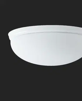 Klasická nástěnná svítidla OSMONT 41664 ALMA D2 stropní/nástěnné skleněné svítidlo bílá IP41 2x60W E27