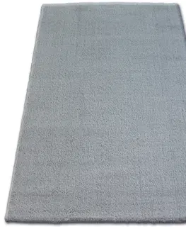 Koberce a koberečky Dywany Lusczow Kusový koberec SHAGGY MICRO stříbrný, velikost 60x100