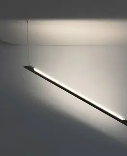 Závěsná světla Knikerboker Knikerboker Schegge LED závěsné světlo 2-x, černá