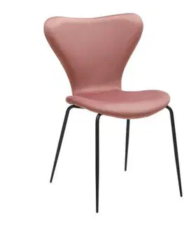 Židle do jídelny Jídelní Židle Alicia Růžová