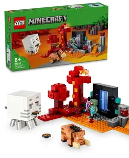 Hračky LEGO LEGO -  Minecraft 21255 Přepadení portálu do Netheru