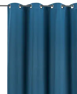 Závěsy Trade Concept Zatemňovací závěs Arwen modrá, 140 x 245 cm 