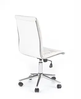 Kancelářské židle HALMAR Kancelářská židle Renon bílá