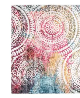 Moderní koberce Trendy barevný koberec se vzorem mandaly Šířka: 80 cm | Délka: 150 cm