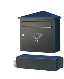Nástěnné poštovní schránky Heibi Poštovní schránka Lucio černá
