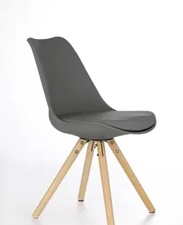 Židle Jídelní židle K201 Halmar Bílá