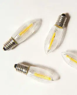 LED žárovky Exihand LED čirá žárovka FILAMENT pro svícen 34V/0,25W, balení 100 ks