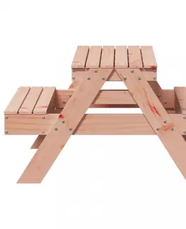 Zahradní stolky Piknikový stůl pro děti 88 x 97 x 52 cm masivní dřevo douglasky