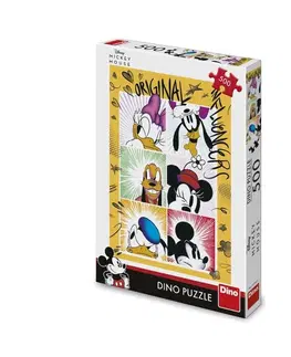 Hračky puzzle DINO - Mickeyho Parta 500 Puzzle