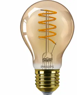 LED žárovky Philips LED classic 25W A60 E27 GOLD SP D RF