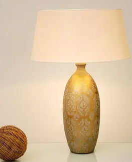 Stolní lampy Holländer Stolní lampa Vaso Barocco, výška 65 cm