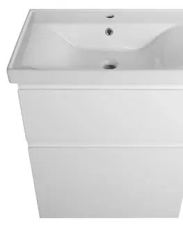 Koupelnový nábytek AQUALINE ALTAIR umyvadlová skříňka 61,5x72,5x45cm, bílá AI265